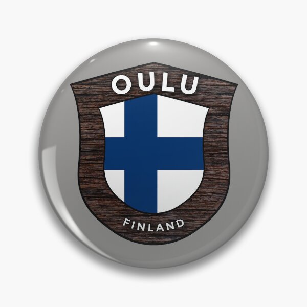 Item preview, Oulu Finland Emblem Flag designed and sold by World Designs.