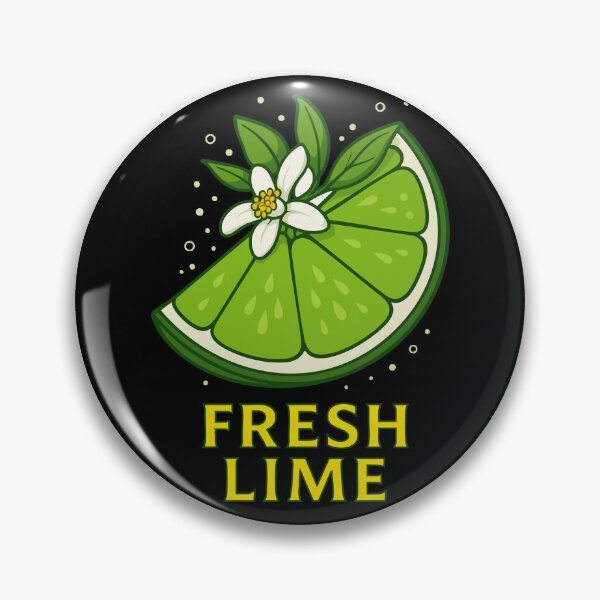Item preview, Fresh Lime Slice Citrus Fruit Illustration designed and sold by graphicnew.