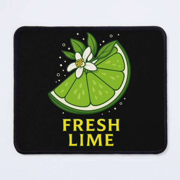 Item preview, Fresh Lime Slice Citrus Fruit Illustration designed and sold by graphicnew.