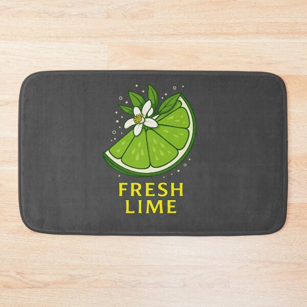 Item preview, Fresh Lime Slice Citrus Fruit Illustration designed and sold by graphicnew.