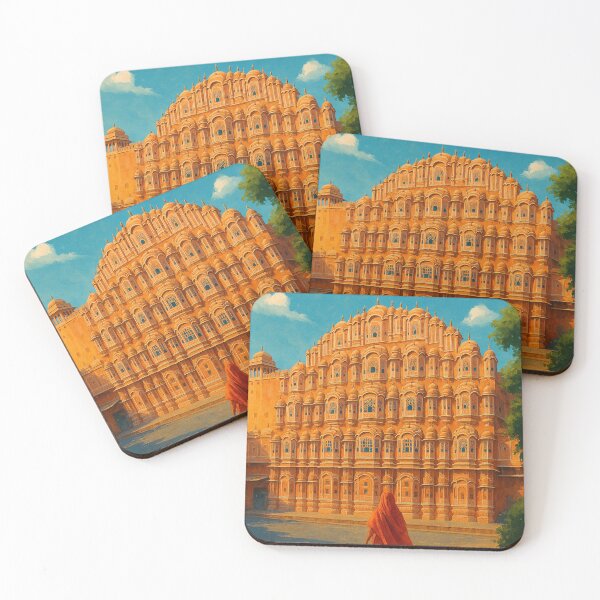 Item preview, Hawa Mahal, Jaipur Rajasthan designed and sold by Aryabek.