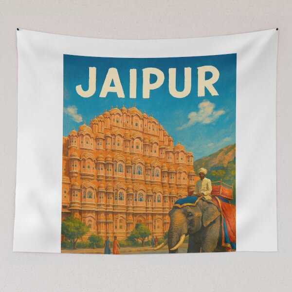 Item preview, Elephant Ride at Hawa Mahal, Jaipur designed and sold by Aryabek.