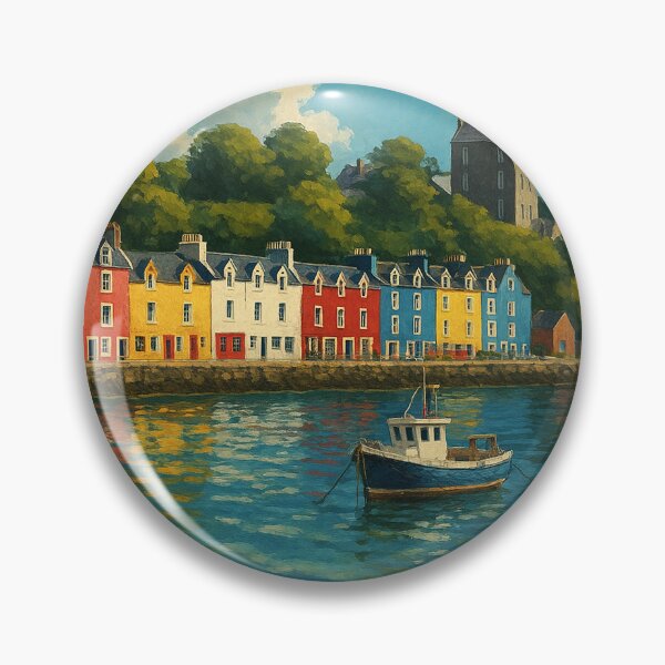 Item preview, Tobermory Harbourfront, Isle of Mull, Scotland designed and sold by Aryabek.