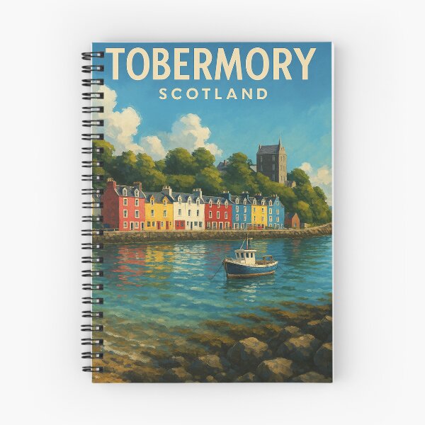 Item preview, Tobermory Harbourfront, Isle of Mull, Scotland designed and sold by Aryabek.