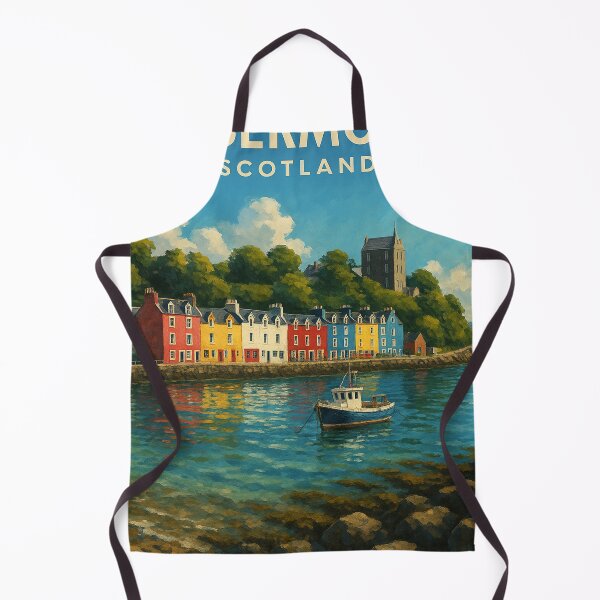 Item preview, Tobermory Harbourfront, Isle of Mull, Scotland designed and sold by Aryabek.