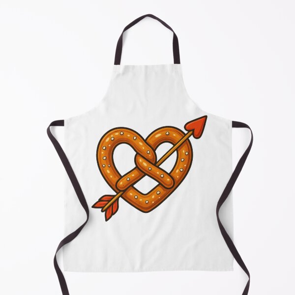 Item preview, Salty love in the shape of a pretzel designed and sold by ArtGeo68.