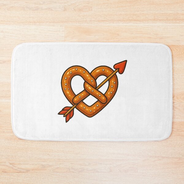 Item preview, Salty love in the shape of a pretzel designed and sold by ArtGeo68.