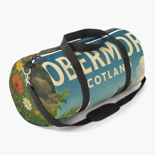 Item preview, Tobermory Waterfront with Flowers, Isle of Mull designed and sold by Aryabek.
