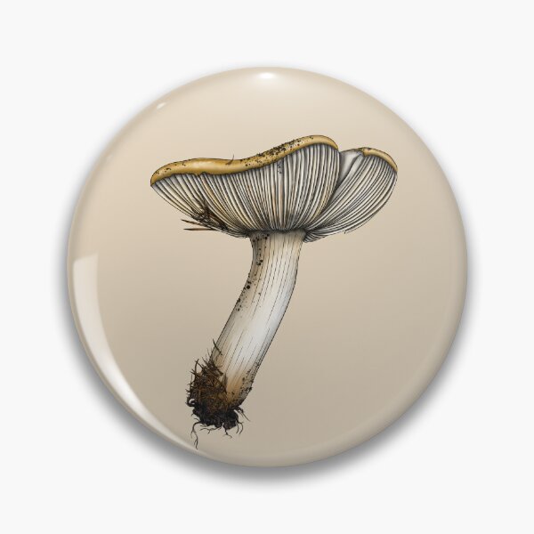 Item preview, Yellow Swamp Brittlegill Mushroom - Russula Claroflava designed and sold by TasiaZenzura.