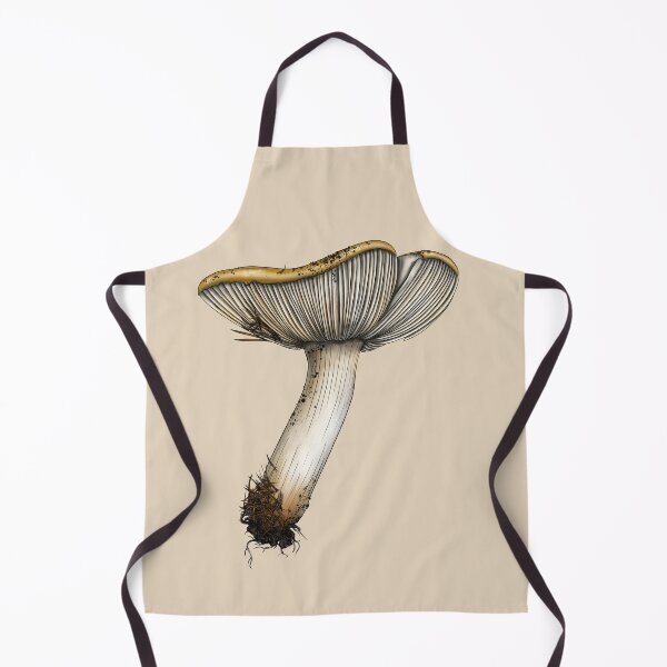 Item preview, Yellow Swamp Brittlegill Mushroom - Russula Claroflava designed and sold by TasiaZenzura.
