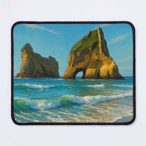 Item preview, Wharariki Beach and Archway Islands, New Zealand designed and sold by Aryabek.