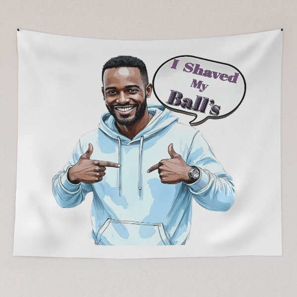 Item preview, I Shaved My Balls designed and sold by Huskyyy Designs.