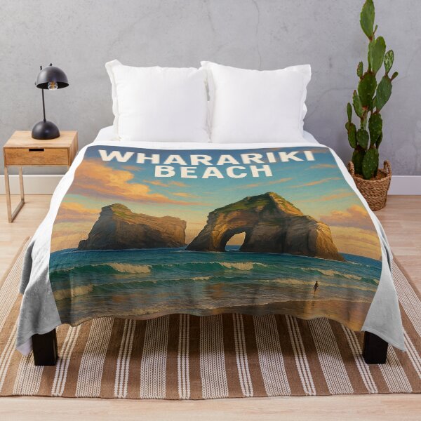 Item preview, Sunset Reflections at Wharariki Beach, New Zealand designed and sold by Aryabek.