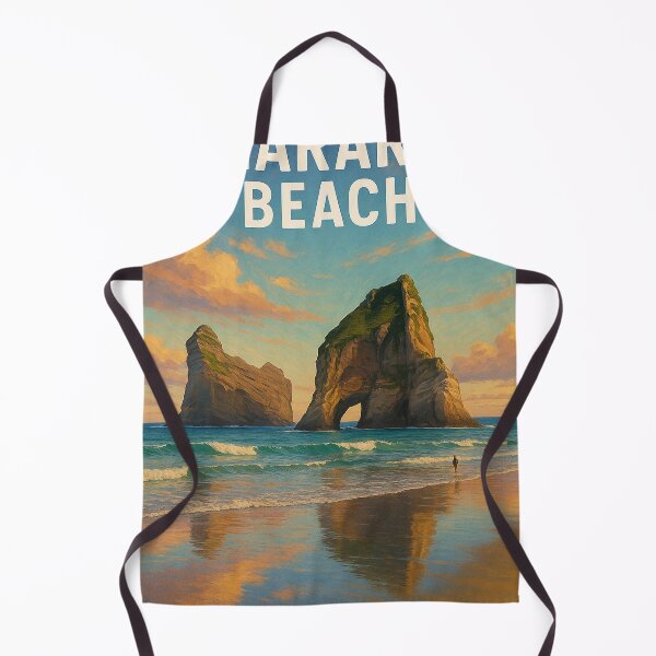 Item preview, Sunset Reflections at Wharariki Beach, New Zealand designed and sold by Aryabek.