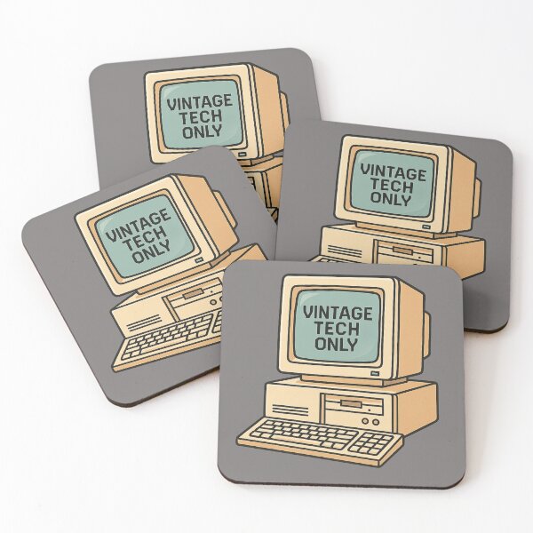 Item preview, Vintage Tech Only – Retro Computer Aesthetic for Gen Z & Y2K Vibes by ElimsArtss designed and sold by ElimsArtss.