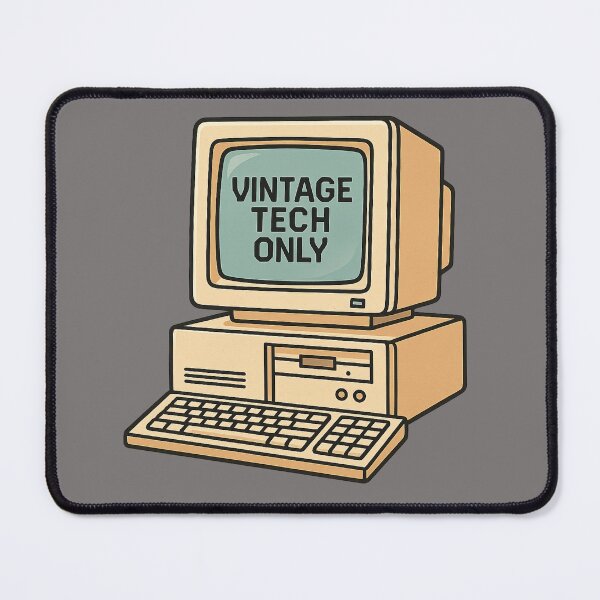 Item preview, Vintage Tech Only – Retro Computer Aesthetic for Gen Z & Y2K Vibes by ElimsArtss designed and sold by ElimsArtss.