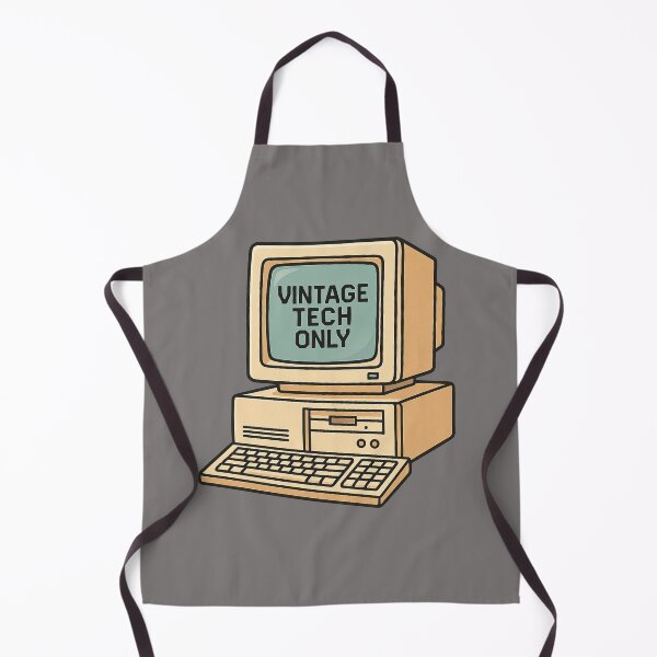 Item preview, Vintage Tech Only – Retro Computer Aesthetic for Gen Z & Y2K Vibes by ElimsArtss designed and sold by ElimsArtss.