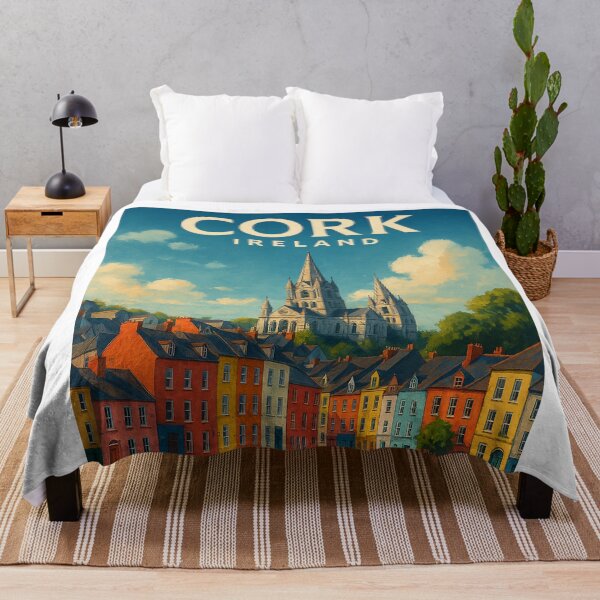 Item preview, Cork City Skyline with Cathedral, Ireland designed and sold by Aryabek.