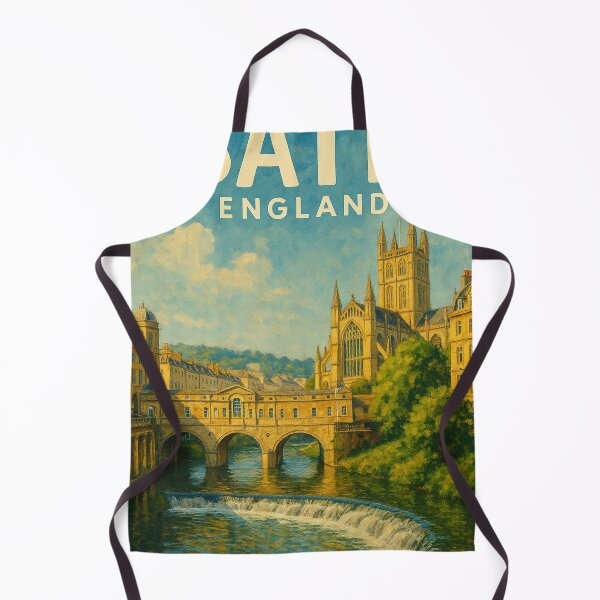 Item preview, Pulteney Bridge and Bath Abbey, Bath England designed and sold by Aryabek.