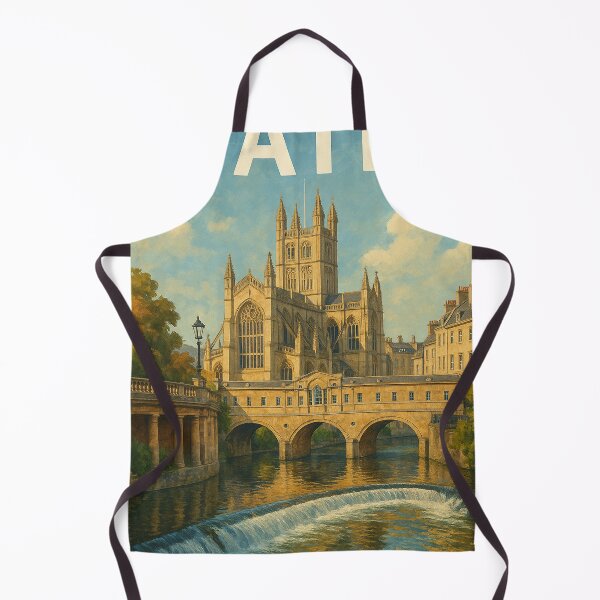Item preview, Bath Abbey and River Avon in Somerset, England designed and sold by Aryabek.