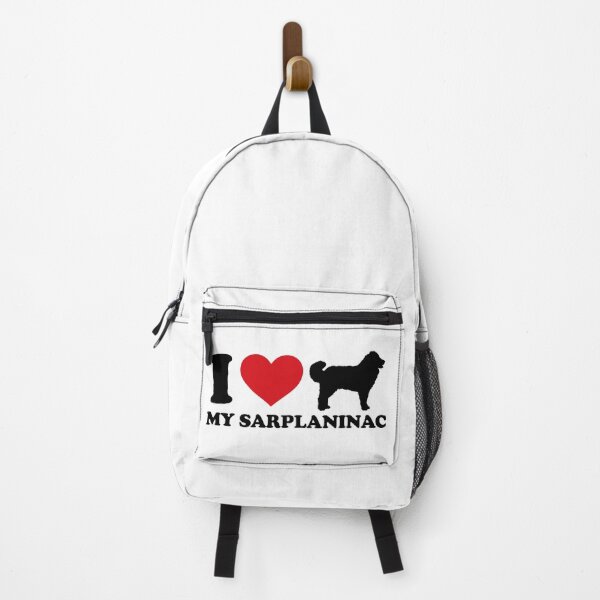 Item preview, I ❤️ My Šarplaninac – Side Silhouette Dog Lover Design designed and sold by EmeraldeaArt.