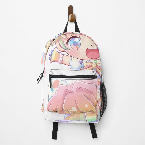 Item preview, Pastel Rainbow Girl – Chibi Magical Mascot with Open Arms (Kawaii Fantasy Art) designed and sold by NokapiArtByMe.