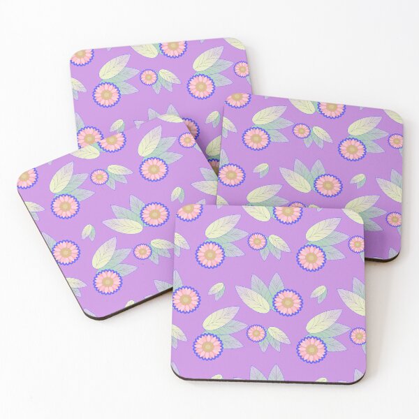 Item preview, Design a floral fabric pattern with lines designed and sold by Toyney.