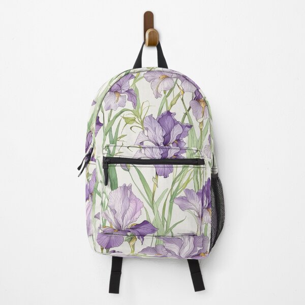 Item preview, Purple Irises With Delicate Green Stems designed and sold by CoolPixels.