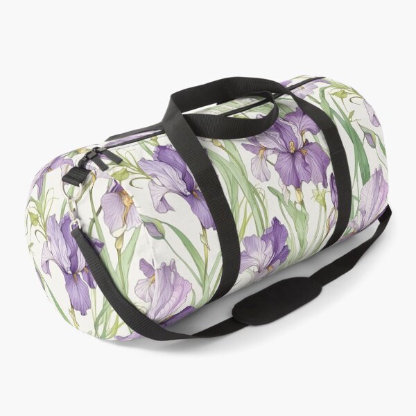 Item preview, Purple Irises With Delicate Green Stems designed and sold by CoolPixels.