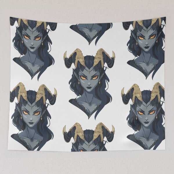Item preview, Infernal Halloween Demoness designed and sold by bapupa.
