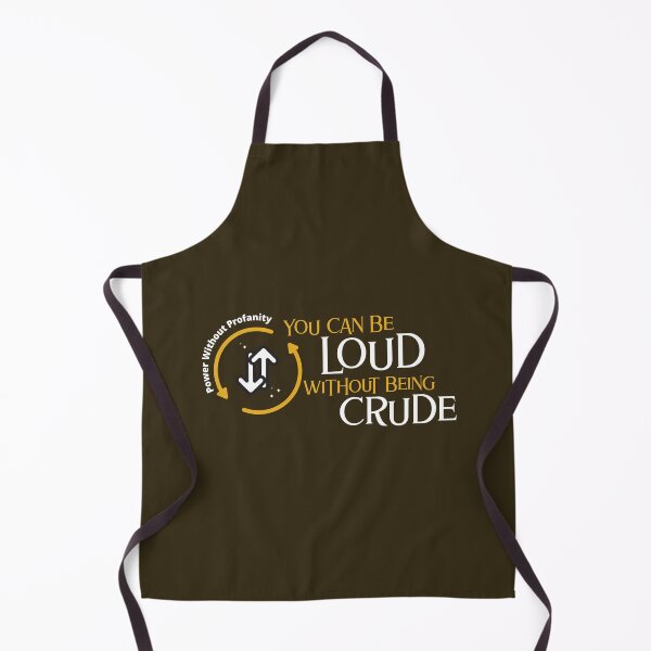 Item preview, You Can Be Loud Without Being Crude T-Shirt designed and sold by Dbm Teeverse.