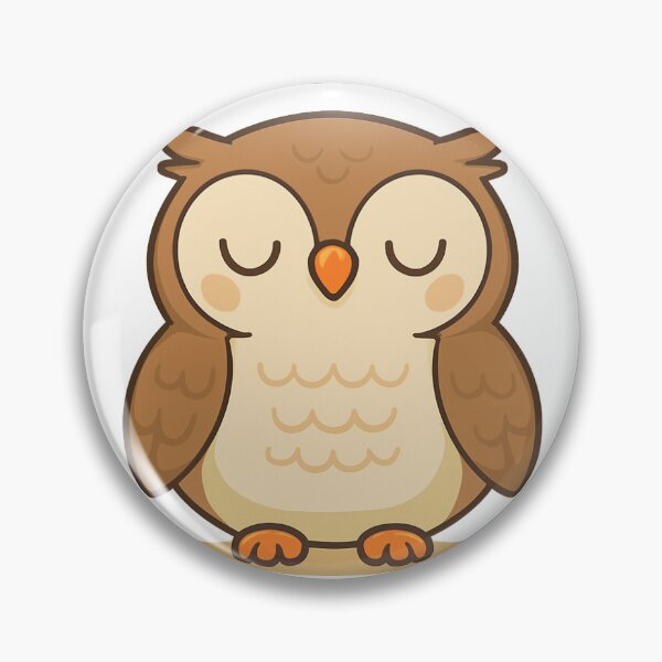 Artikelvorschau, Owlsome Cuteness – Süße Eule mit Waldlaune entworfen und verkauft von EcoSphere-83.