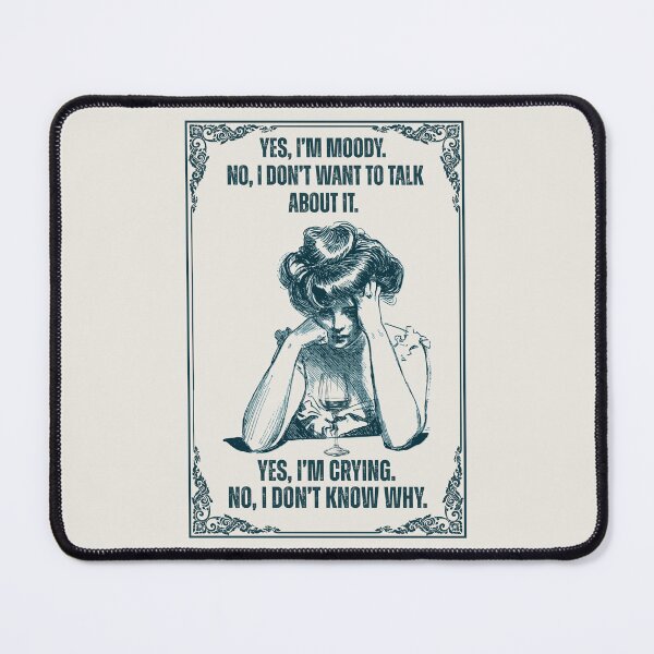Item preview, Moody Menopausal Woman designed and sold by Anniko Art Studio.