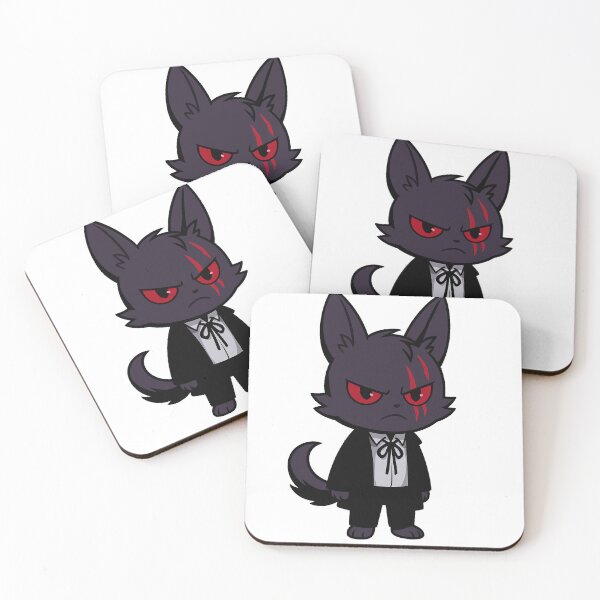 Item preview, Shadowflame Feline: Dark Slime Cat Warrior designed and sold by oneskyoneland.