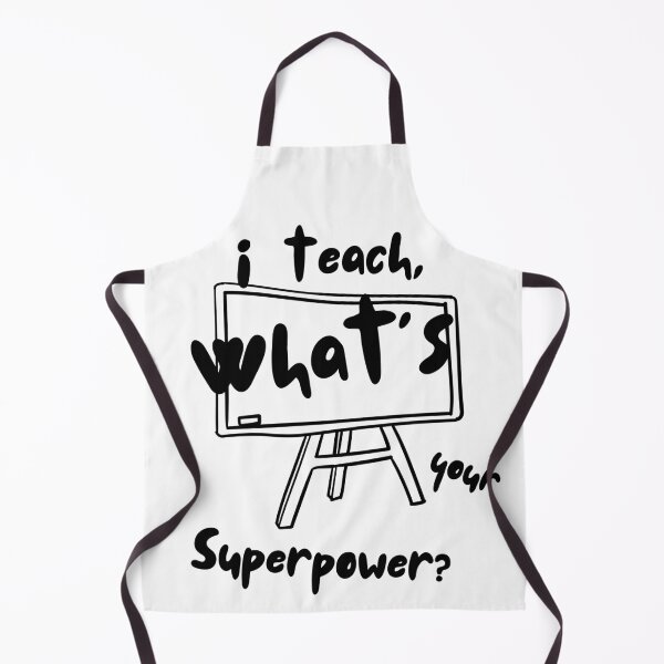 Item preview, I teach what's your superpower sticker designed and sold by BlossomBlowArt.