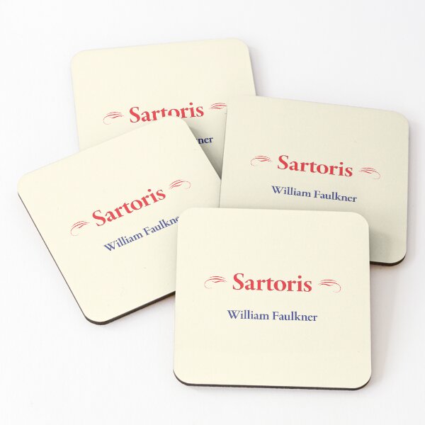 Item preview, William Faulkner, Sartoris designed and sold by CharlottePlaceArt.
