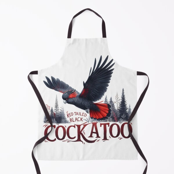 Item preview, Red Tailed Black Cockatoo, Australia Wildlife red Red Tailed Black Cockatoo designed and sold by maximinano100k.