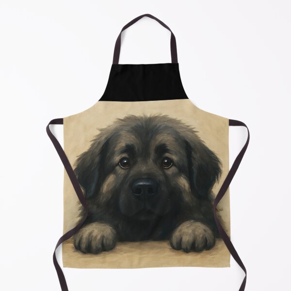 Item preview, Šarplaninac Watercolor Peeking Dog Portrait – Cute Head Over Table designed and sold by EmeraldeaArt.
