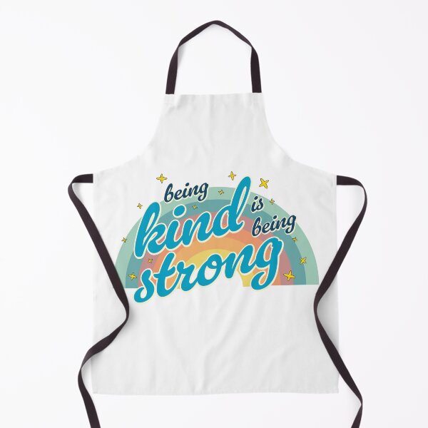 Item preview, Being Kind is Being Strong – Pastel Rainbow Positive Design designed and sold by NiceHatHarry.