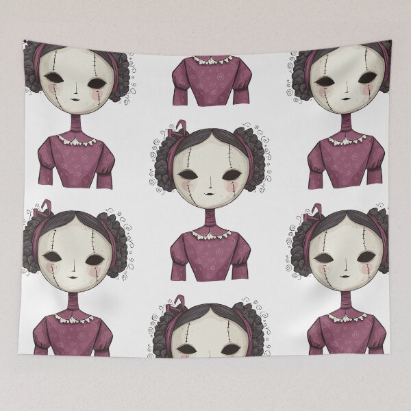 Item preview, Spooky Halloween Doll designed and sold by bapupa.