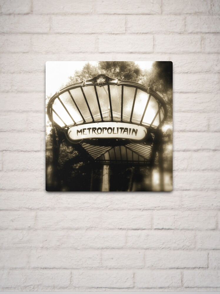 Thumbnail 2 of 4, Metal Print, Paris designed and sold by jdempsey.