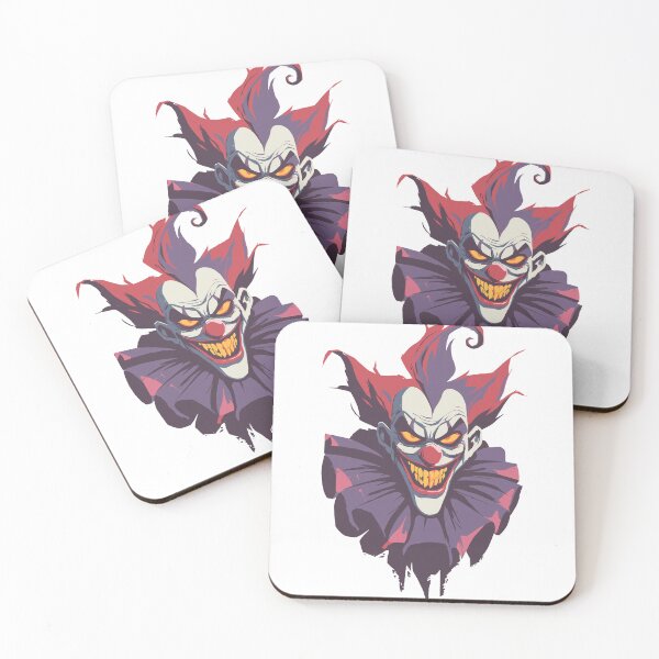 Item preview, Sinister Halloween Evil Clown designed and sold by bapupa.