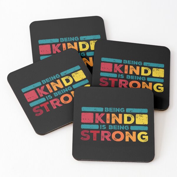 Item preview, Being Kind is Being Strong – Bold Worn Typography designed and sold by NiceHatHarry.