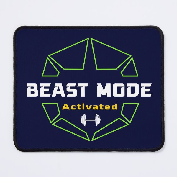 Item preview, Beast Mode Always On – Hardcore Gym Motivation Quote T-shirt designed and sold by Dbm Teeverse.