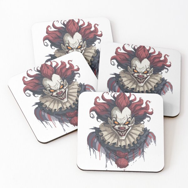Item preview, Macabre Halloween Evil Clown designed and sold by bapupa.