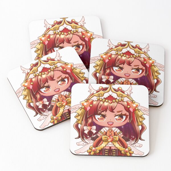 Item preview, Garnet Princess Doll – Birthstone Chibi Series (January) designed and sold by NokapiArtByMe.