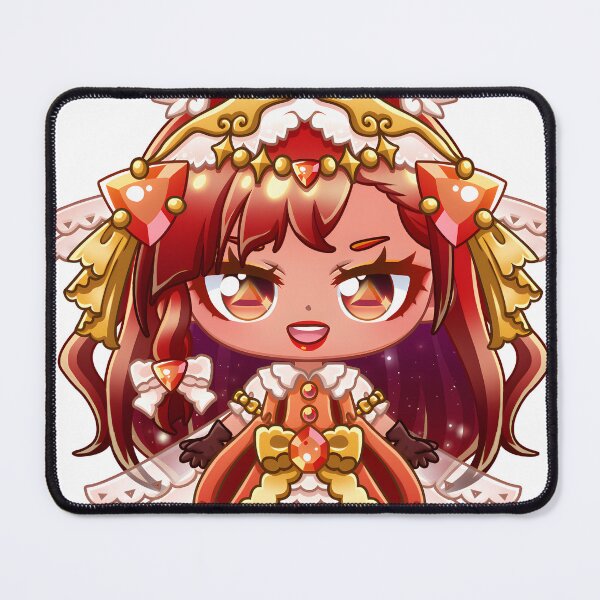Item preview, Garnet Princess Doll – Birthstone Chibi Series (January) designed and sold by NokapiArtByMe.