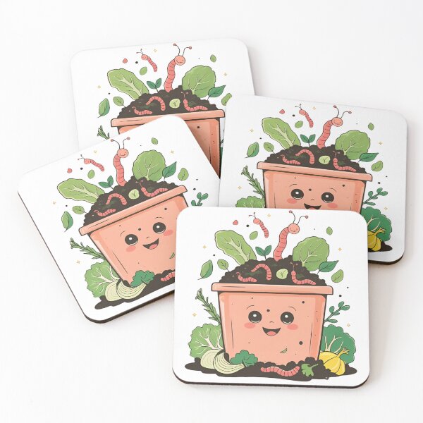 Item preview, Compost Happens – Funny Eco-Friendly Composting Sticker designed and sold by modishwelt.