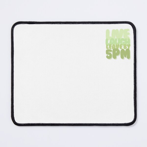Item preview, Live Laugh Leave by 5PM Green Monochrome designed and sold by heyhuecreatives.