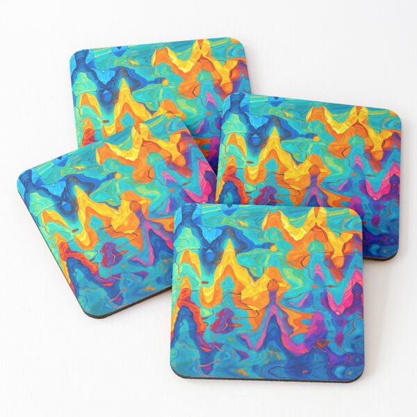 Item preview, Waves of color in dynamic dance designed and sold by Sigtrix.